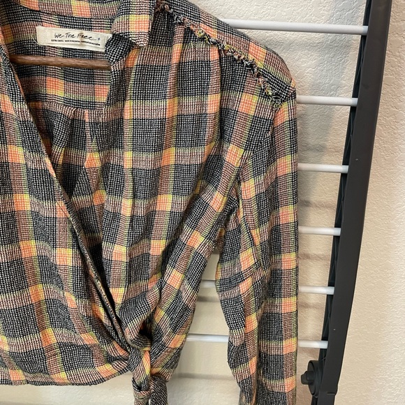 Free People We The Free Running Wild Wrap Top Size XS - Picture 7 of 8